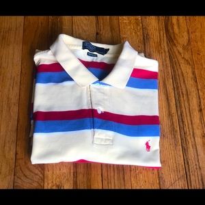 Mens Striped Polo Shirt